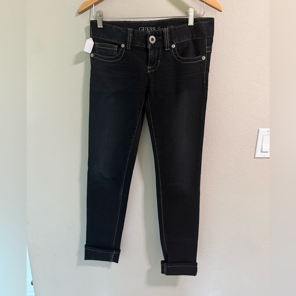 GUESS Jeans Dark Wash Skinny Ankle Jeans – Size 26